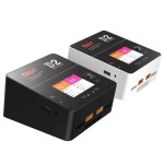 ISDT D2 200W 20A AC Dual Channel Output Smart Battery Balance Fast Charger 1-6S Li-Ion Life Nicd Nimh High Power RC Multicopter